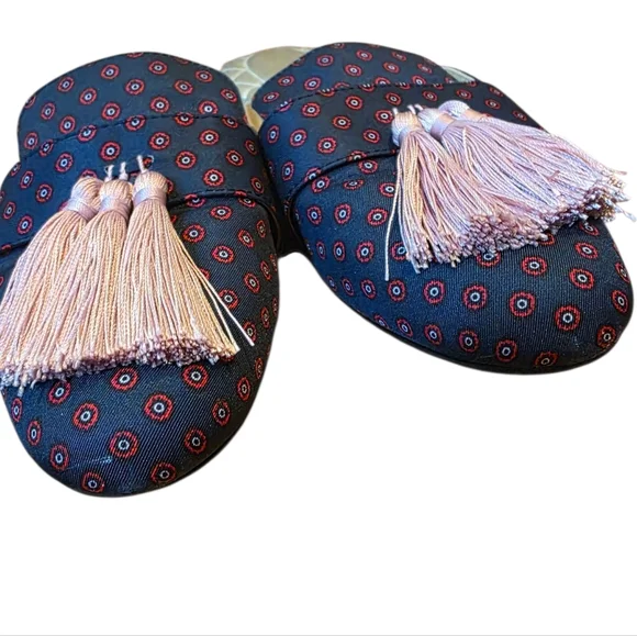 BIRDIES ROBIN LOAFER SLIP ON BLUE PINK 8 - Picture 9 of 14